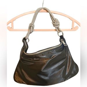 Urban Expression. rhinestone handle handbag